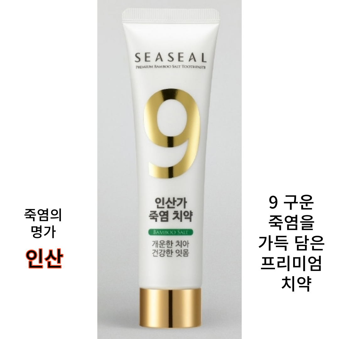 Seaseal Bamboo Salt Toothpaste / 인산家 죽염치약