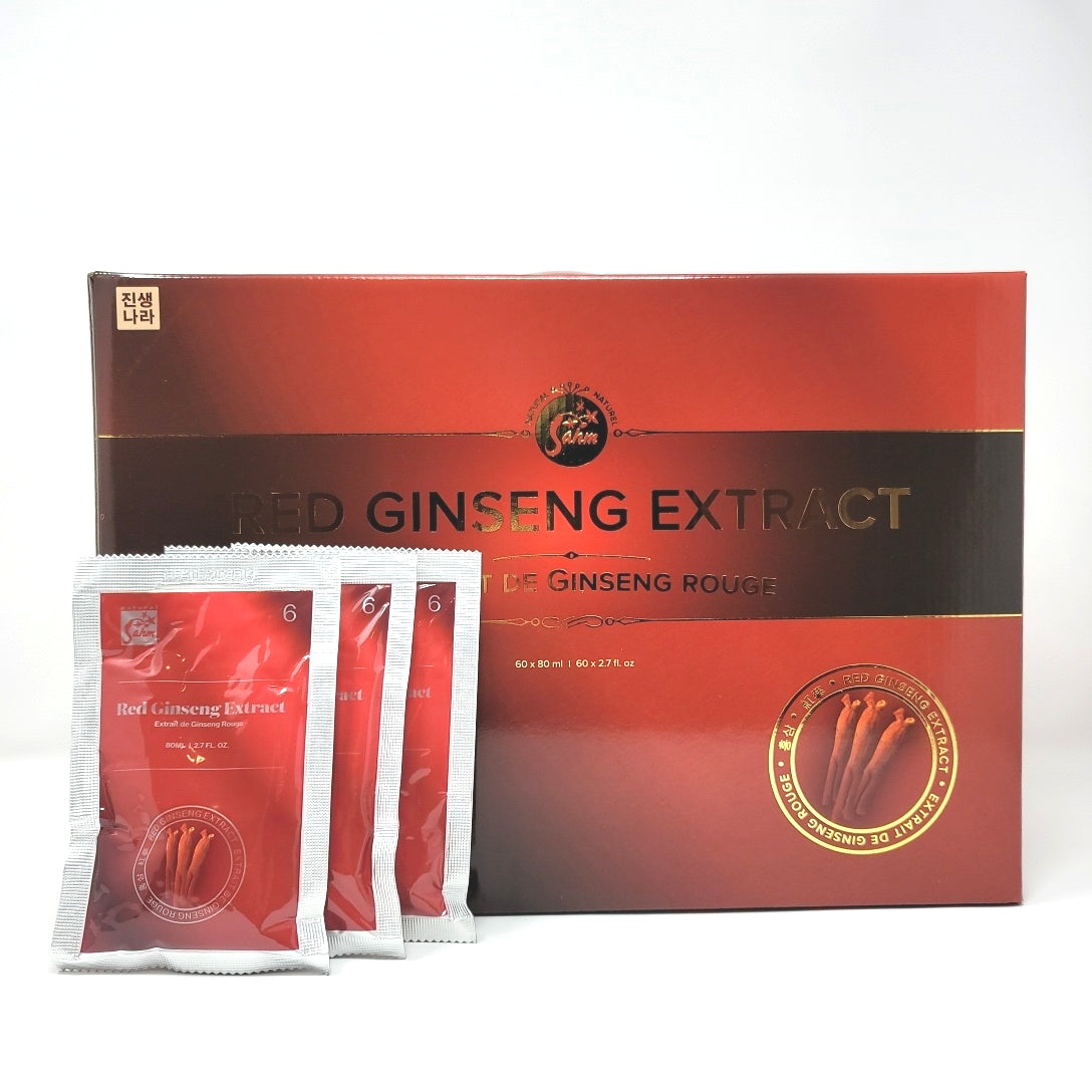Canadian red ginseng extract (60 Packs X 80ML) 캐나다 홍삼액