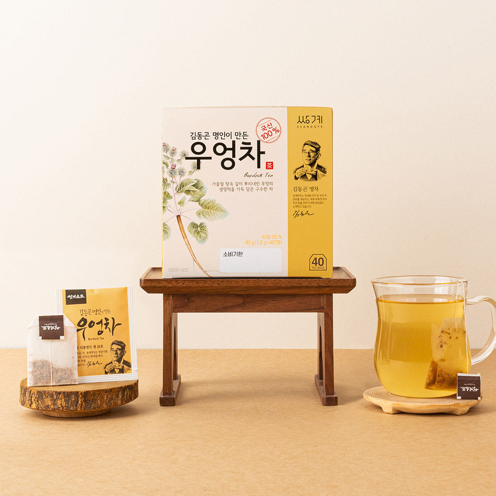 Ssanggye Burdock Tea(1g x 40 Tea bags)쌍계명차 우엉차